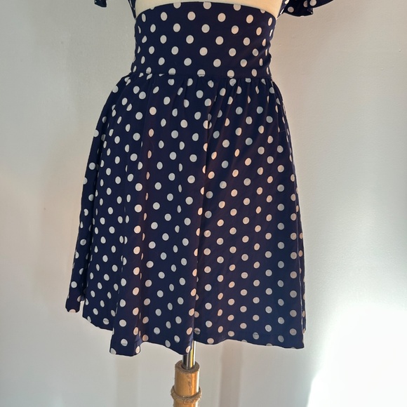 Trashy Diva Blue Dots Top and Shirts - Picture 3 of 9